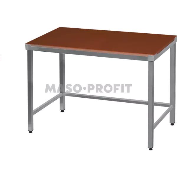 Stůl rámový nerezový s trnoží 1500x800x850mm