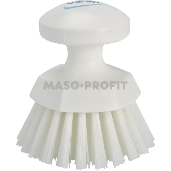 Vikan Kartáč ruční tvrdý kulatý - bílý