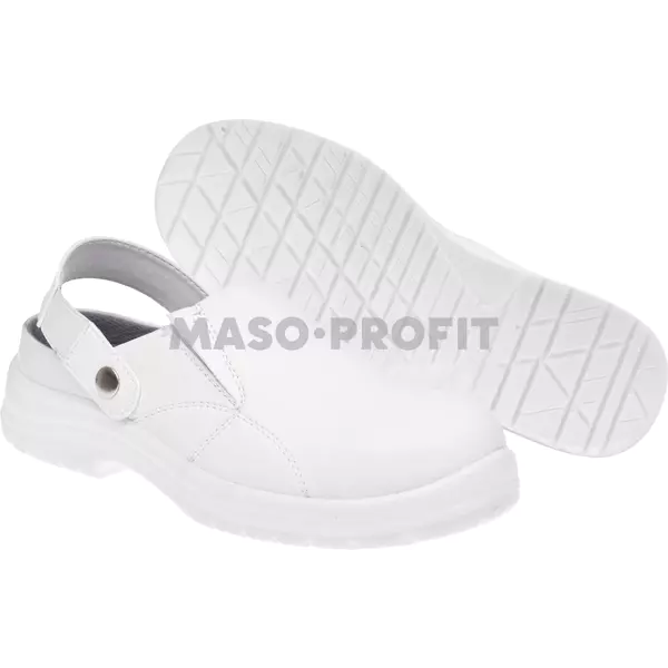 Obuv White SB Slipper - 43