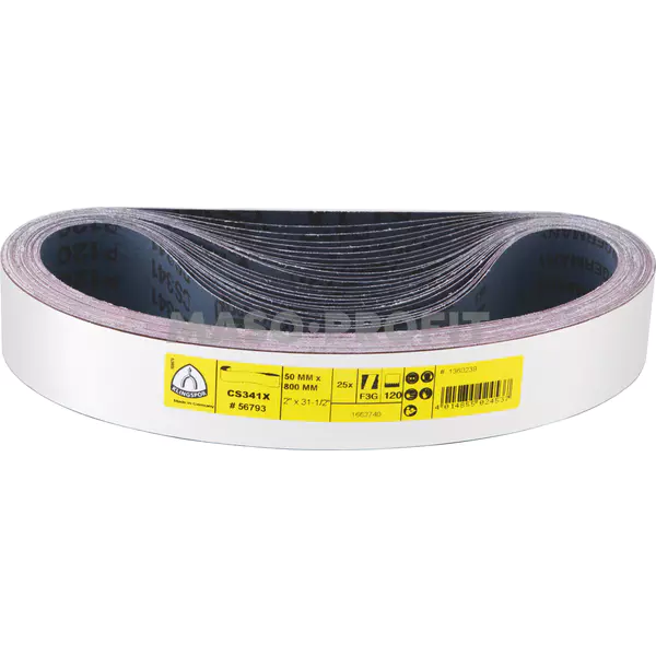 Brusný pás 800 x 50 mm - K150