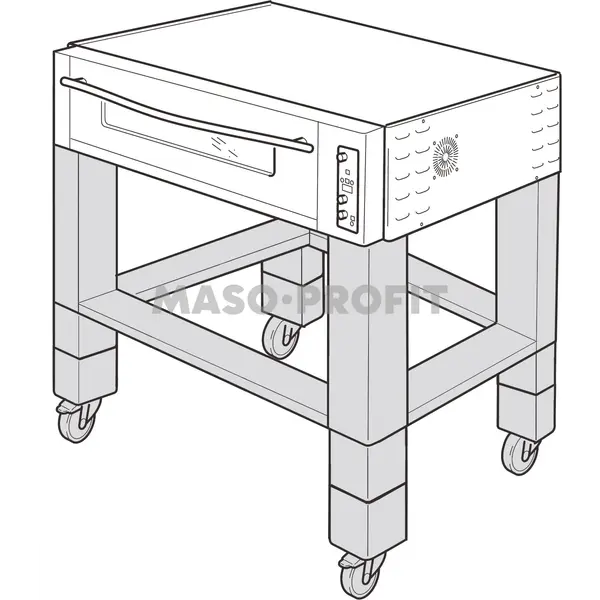 OEM - ALI Otevřený podstavec k pecím OEM Zenith