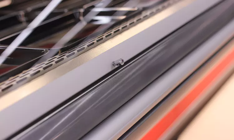 Detail prodejního pultu Criocabin