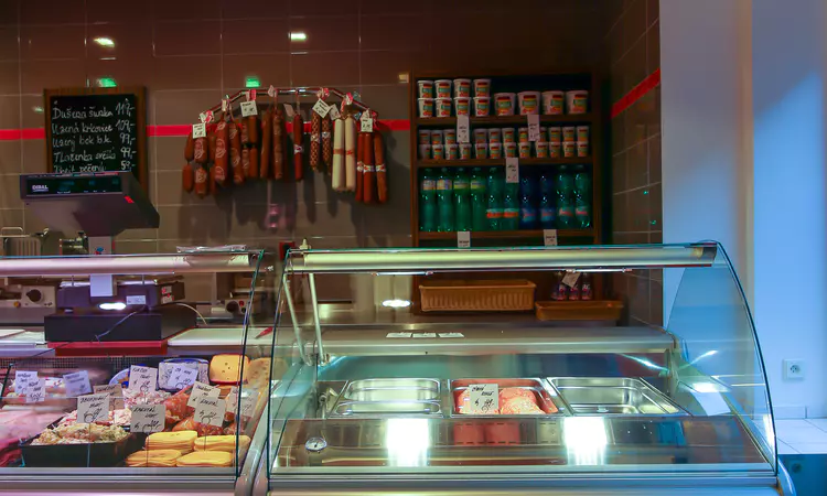 Vyhřívaný pult pro sortiment teplého bufetu